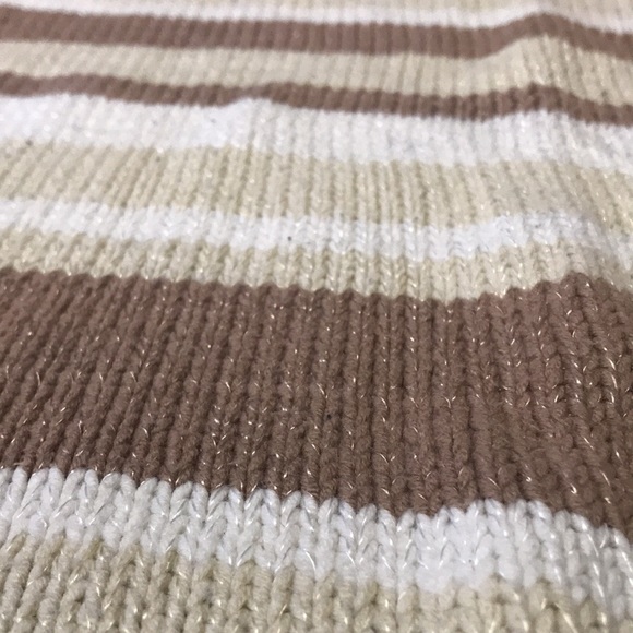 St John’s Bay sweater Size XL Browns and Tans Square Neck - Picture 5 of 11